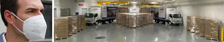 DYMON Self Storage Donates 1,000,000 Masks to the Greater Toronto Area