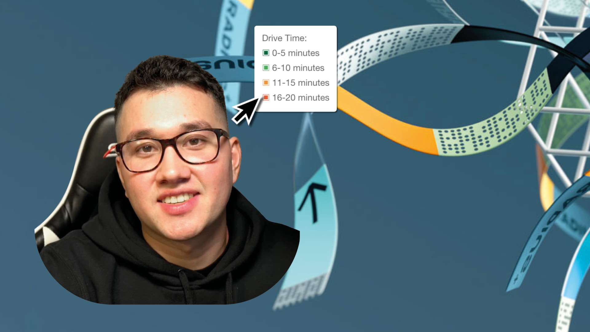 Refine your trade area with Radius+ Drive Time