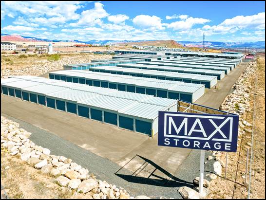 Marcus and Millichap Arranges the Sale of MAX Storage in Hurricane, Utah