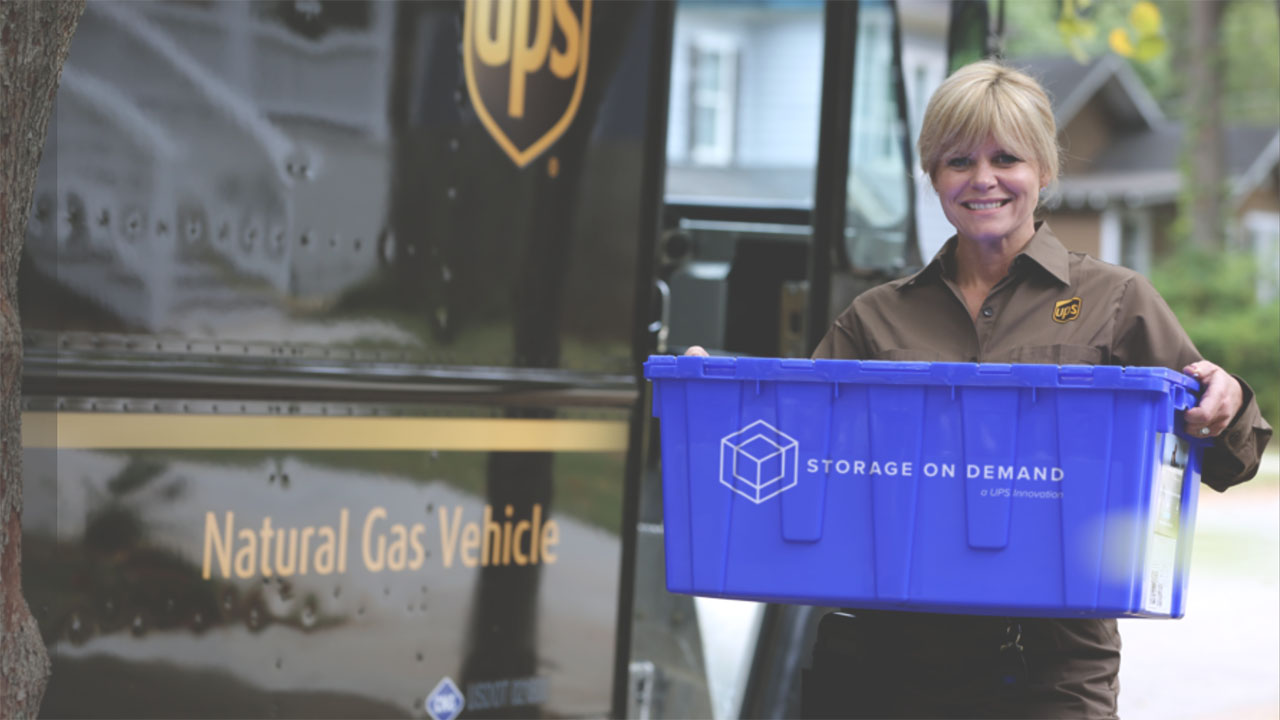 UPS Launches On-Demand Self-Storage Service